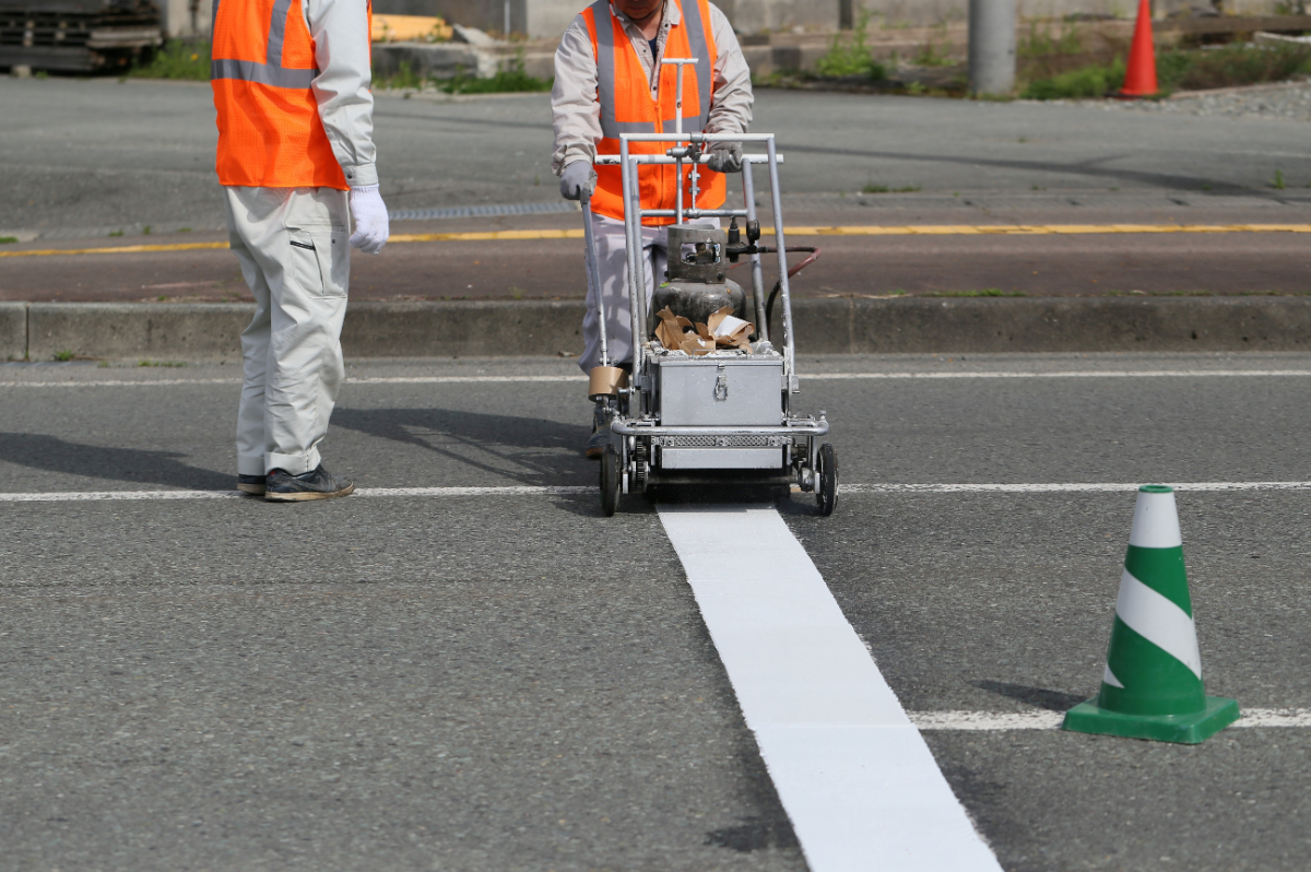 路面標示施工技能士と登録標識・路面標示基幹技能者講習